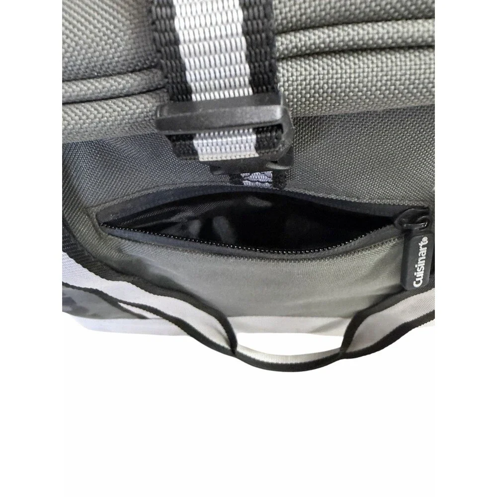 Cuisinart 40qt Waterproof Gray Tote Cooler Bag Holds up to 35-12oz cans